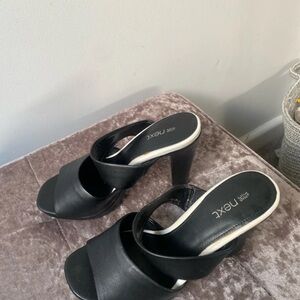 Next Women's Elegant Black Heels